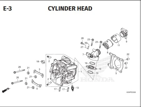 Katalog Suku Cadang Honda ADV 160