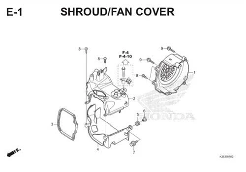 Katalog Suku Cadang Honda BeAT eSP K25