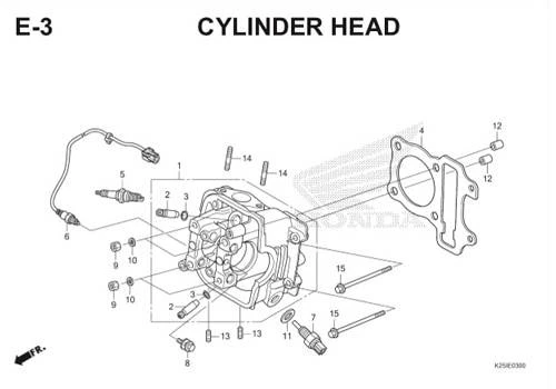 Katalog Suku Cadang Honda BeAT eSP K25