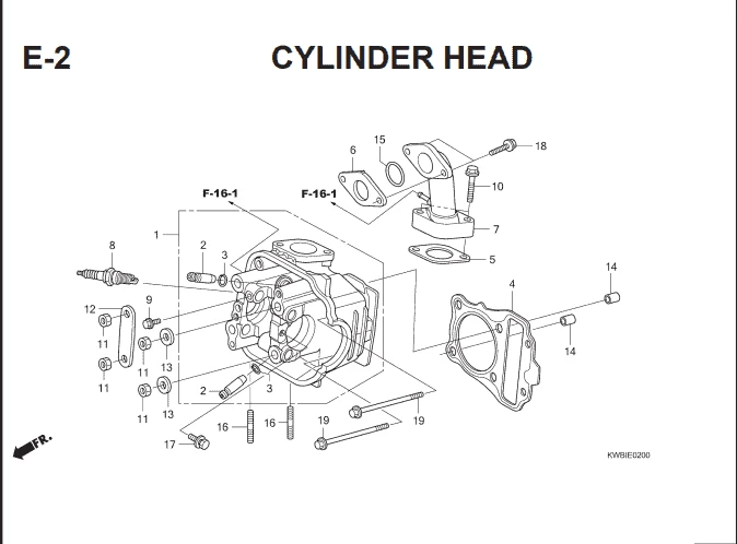 Katalog Suku Cadang Honda Blade 110