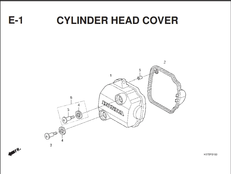 Katalog Suku Cadang Honda Blade 110