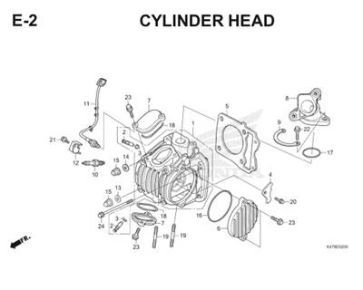 Katalog Suku Cadang Honda Blade 125 FI K47