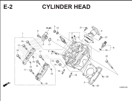 Katalog Suku Cadang Honda CB150X