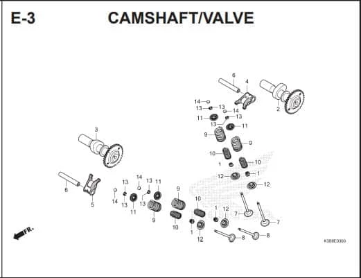 Katalog Suku Cadang Honda CB150X