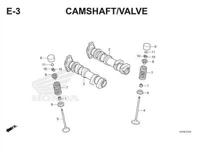 Katalog Suku Cadang Honda CBR 250RR K64