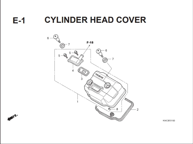 Katalog Suku Cadang Honda CS1