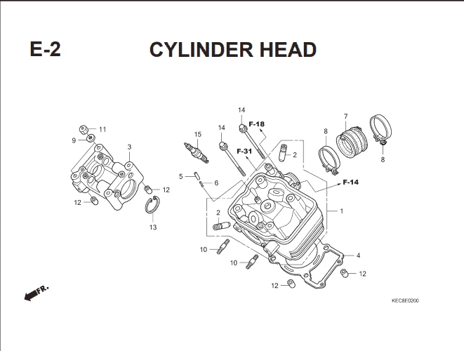 Katalog Suku Cadang Honda CS1