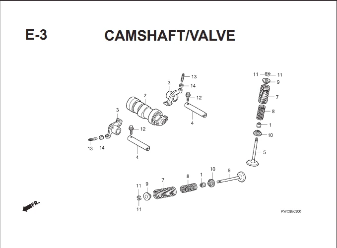 Katalog Suku Cadang Honda CS1