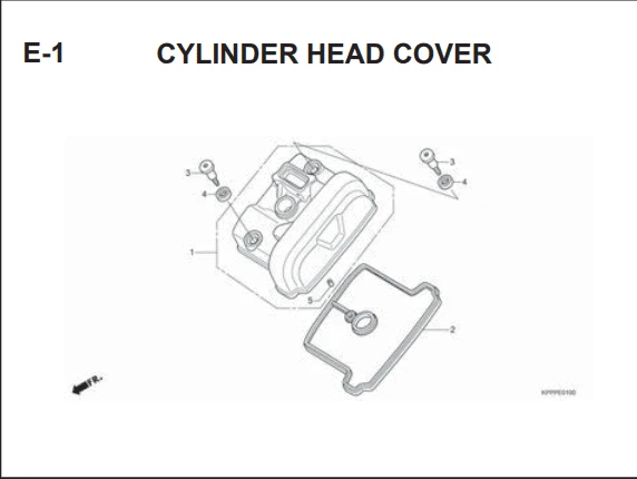 Katalog Suku Cadang Honda CBR 150R CBU
