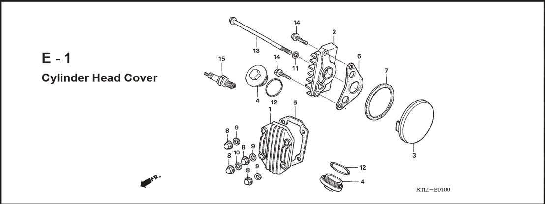 Katalog Suku Cadang Honda 	Honda Revo 100