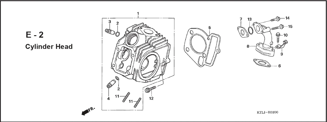 Katalog Suku Cadang Honda 	Honda Revo 100