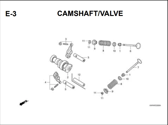 Katalog Suku Cadang Honda Revo Absolute 110 Carbu