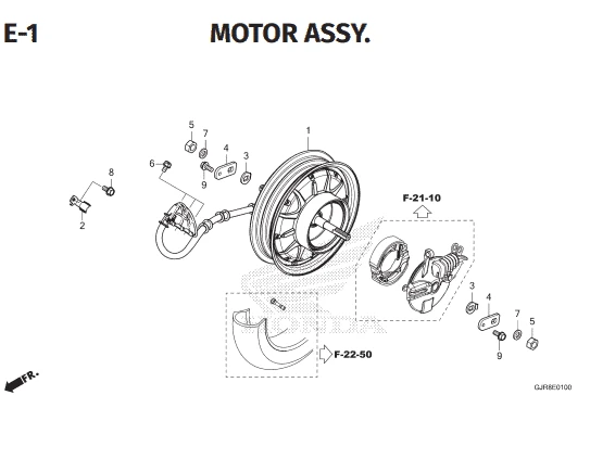Katalog Suku Cadang Honda ICON e: