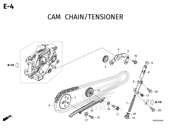 Katalog Suku Cadang Honda Monkey 2021
