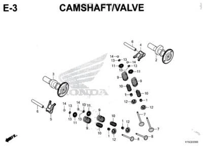Katalog Suku Cadang Honda CB150R StreetFire K15M