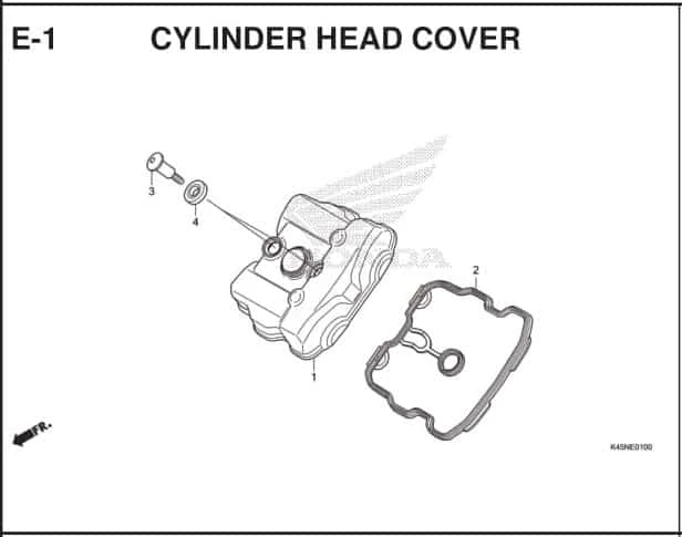 Katalog Suku Cadang Honda CBR 150R K45R