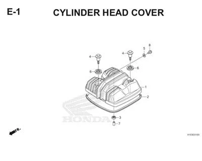 Katalog Suku Cadang Honda Mega Pro FI KYE