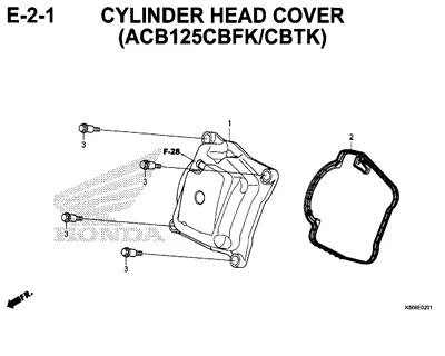 Katalog Suku Cadang Honda Vario 125 K60R