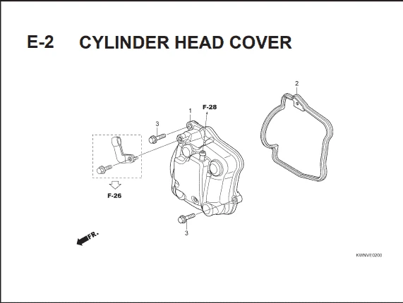 Katalog Suku Cadang Honda  PCX 125 KWN