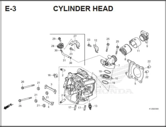 Katalog Suku Cadang Honda PCX 160