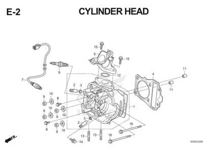 Katalog Suku Cadang Honda Revo FI K03