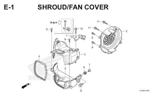 Katalog Suku Cadang Honda Scoopy eSP K16