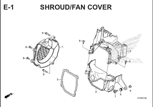 Katalog Suku Cadang Honda Scoopy eSP K2F