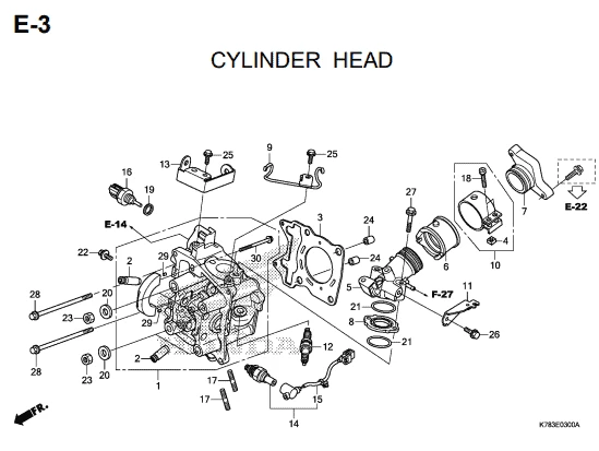 Katalog Suku Cadang Honda SH150i
