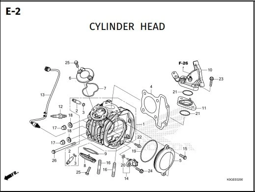 Katalog Suku Cadang Honda Super Cub 125