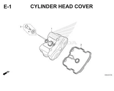 Katalog Suku Cadang Honda Supra GTR 150 K56F