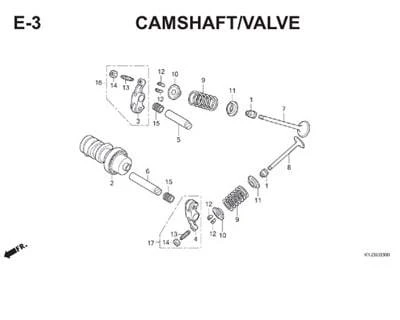 Katalog Suku Cadang Honda Supra X 125 Helm-In KYZ