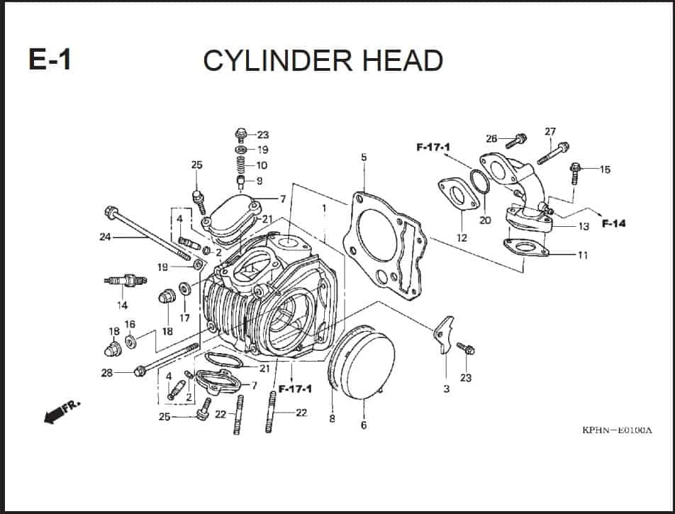 Katalog Suku Cadang Honda Supra X 125 PGM-FI
