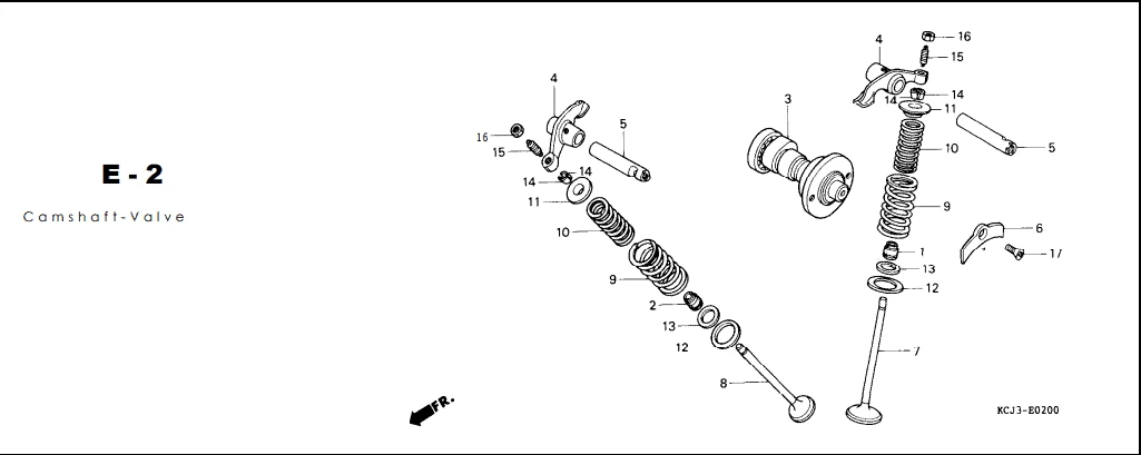 Katalog Suku Cadang Honda Tiger 2000