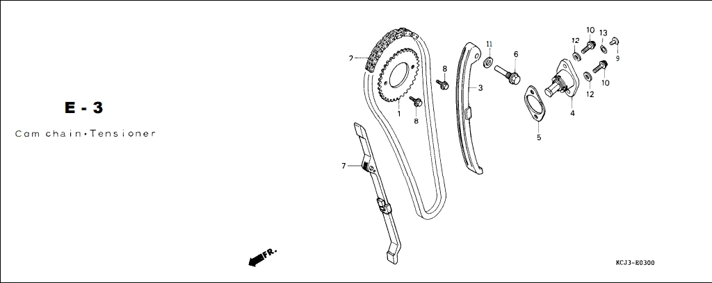 Katalog Suku Cadang Honda Tiger 2000