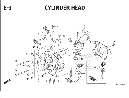 Katalog Suku Cadang Honda Vario 125 K2V