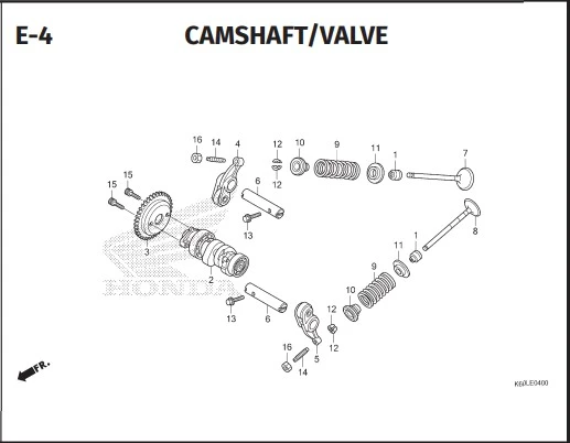 Katalog Suku Cadang Honda Vario 125 K2V