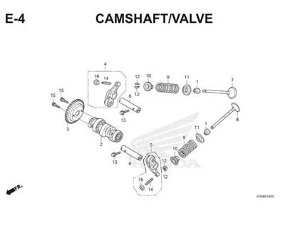 Katalog Suku Cadang Honda Vario 150 eSP K59