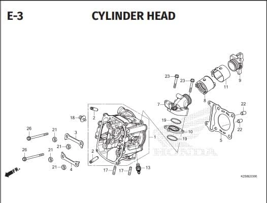 Katalog Suku Cadang Honda Vario 160