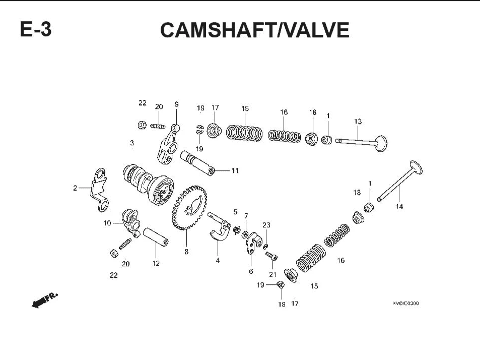 Katalog Suku Cadang Honda Vario Techno