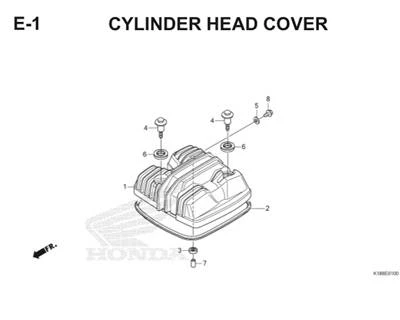 Katalog Suku Cadang Honda Verza 150 K18