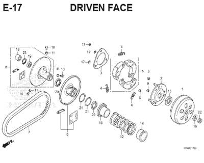 Katalog Suku Cadang Honda ADV 150