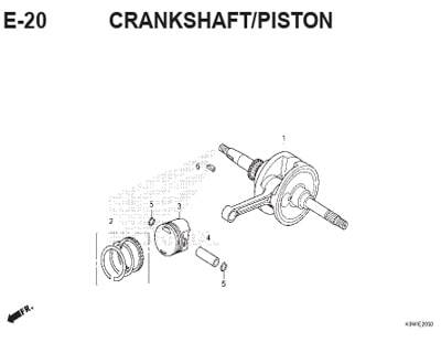 Katalog Suku Cadang Honda ADV 150