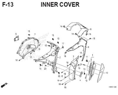 Katalog Suku Cadang Honda ADV 150
