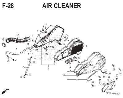 Katalog Suku Cadang Honda ADV 150