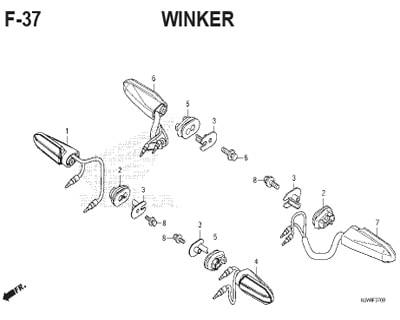 Katalog Suku Cadang Honda ADV 150