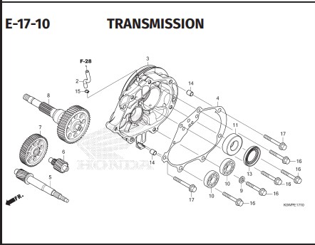 Katalog Suku Cadang Honda ADV 160