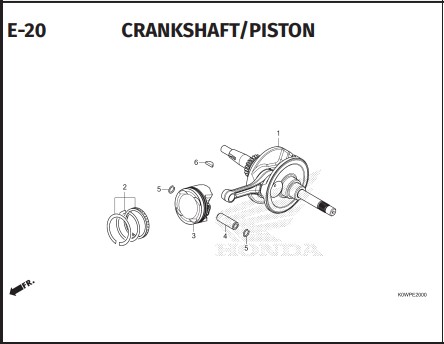 Katalog Suku Cadang Honda ADV 160