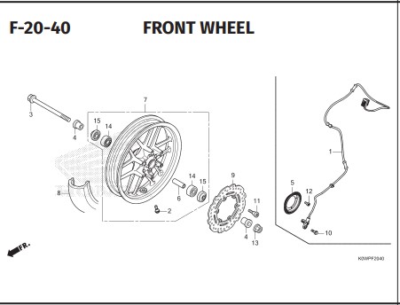 Katalog Suku Cadang Honda ADV 160