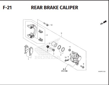 Katalog Suku Cadang Honda ADV 160