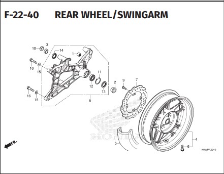 Katalog Suku Cadang Honda ADV 160
